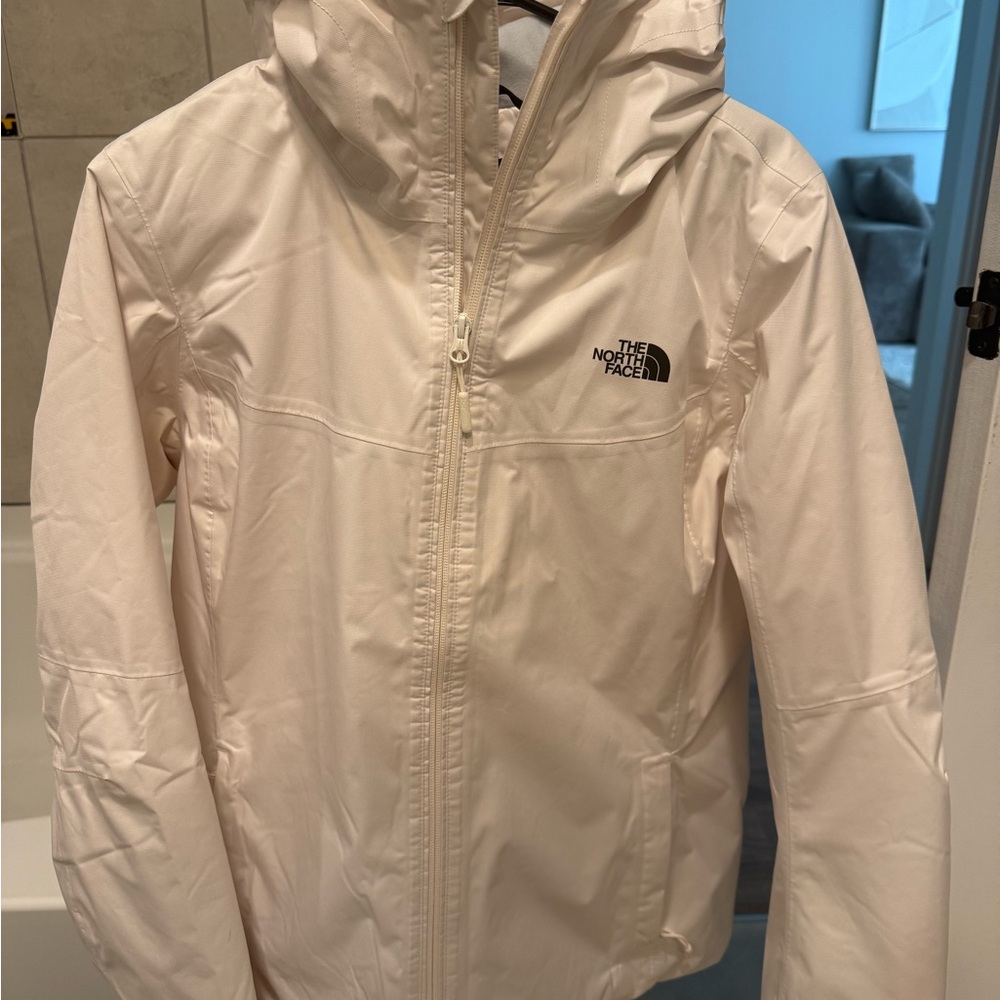The North Face Cream Hooded Jacket